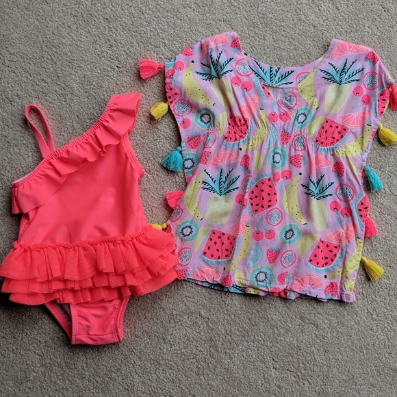 Cat Jack Swim Baby Girl Bathing Suit Coverup Poshmark